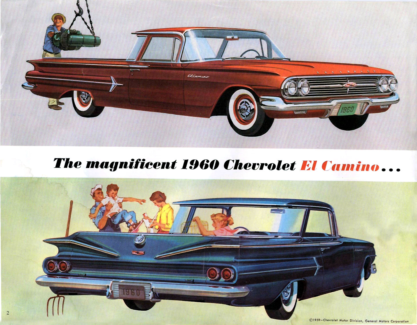 1960 Chevrolet El Camino Brochure Page 4